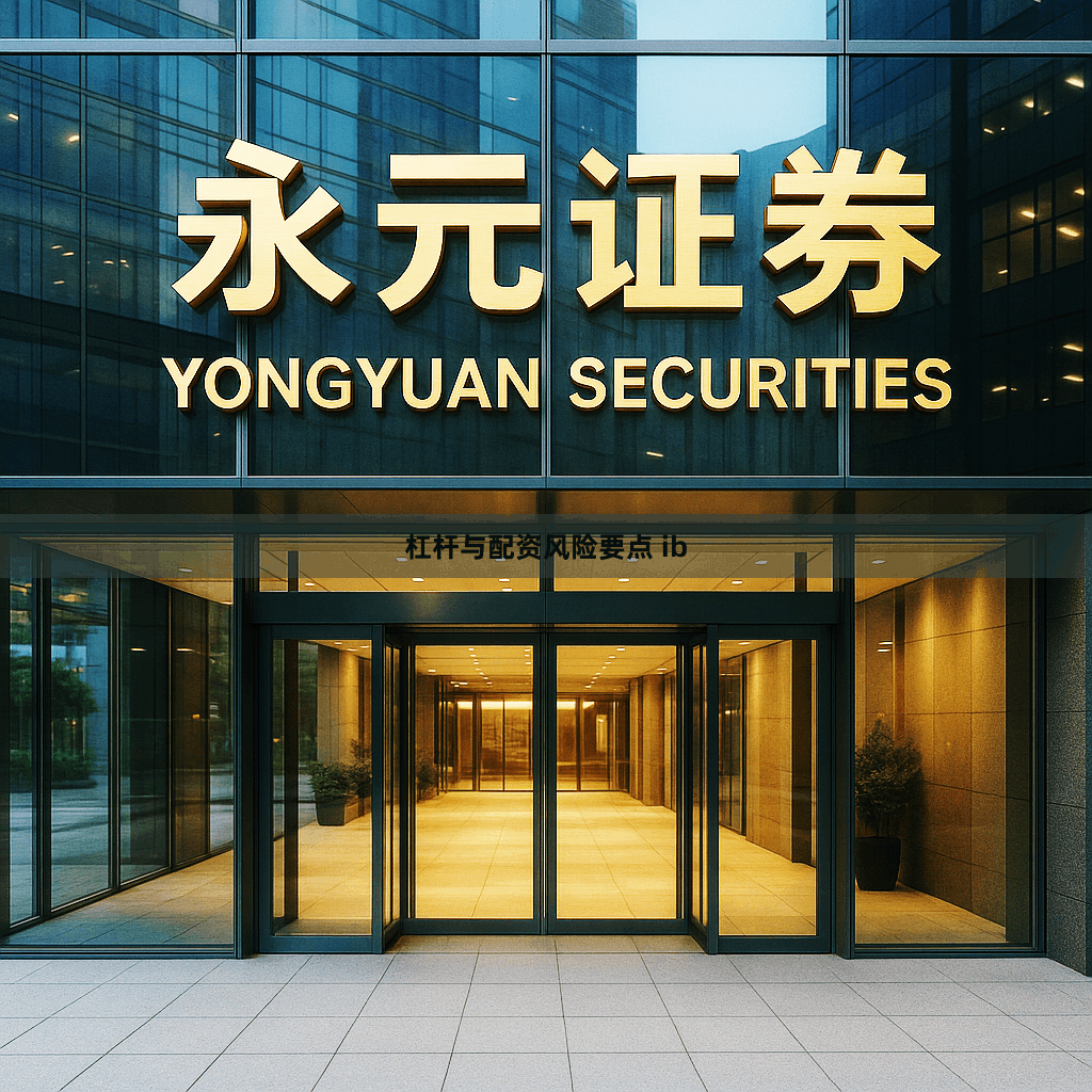 杠杆与配资风险要点 ib