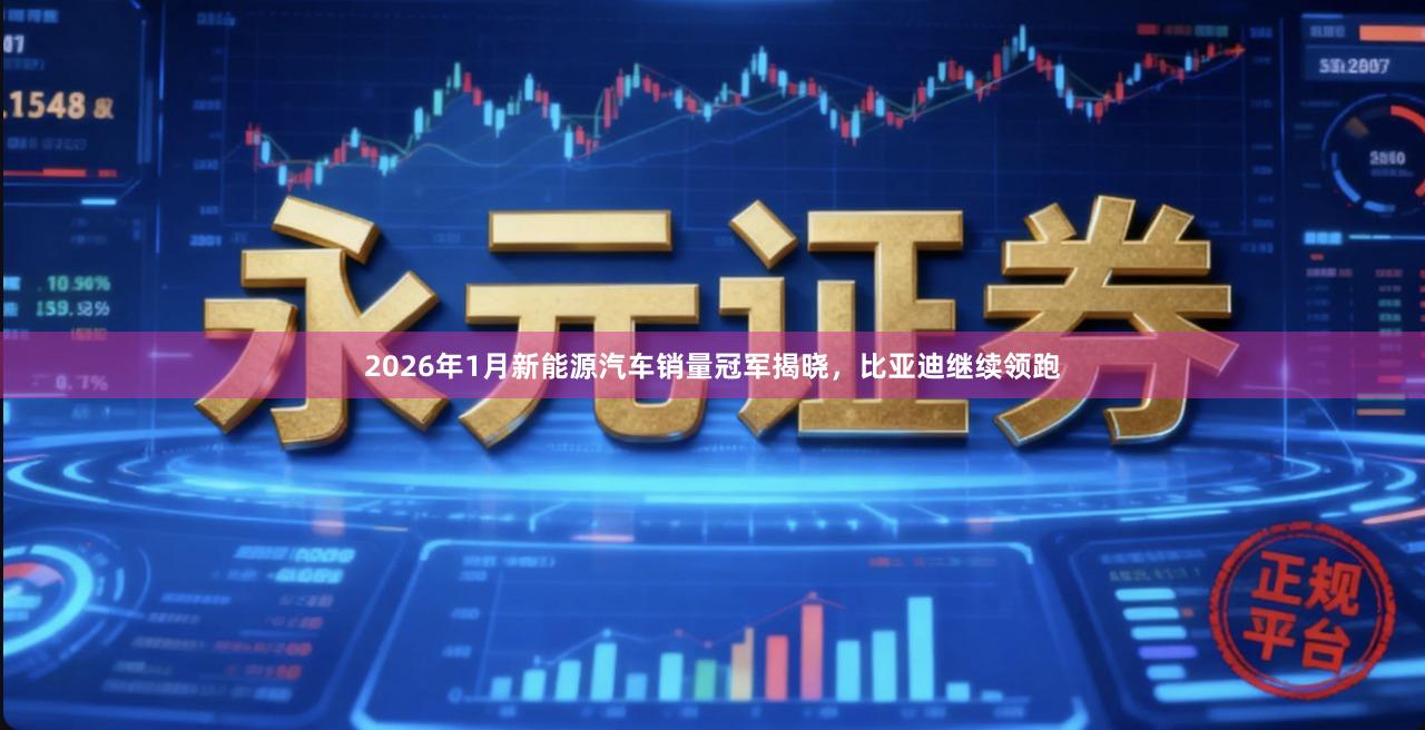 2026年1月新能源汽车销量冠军揭晓,比亚迪继续领跑